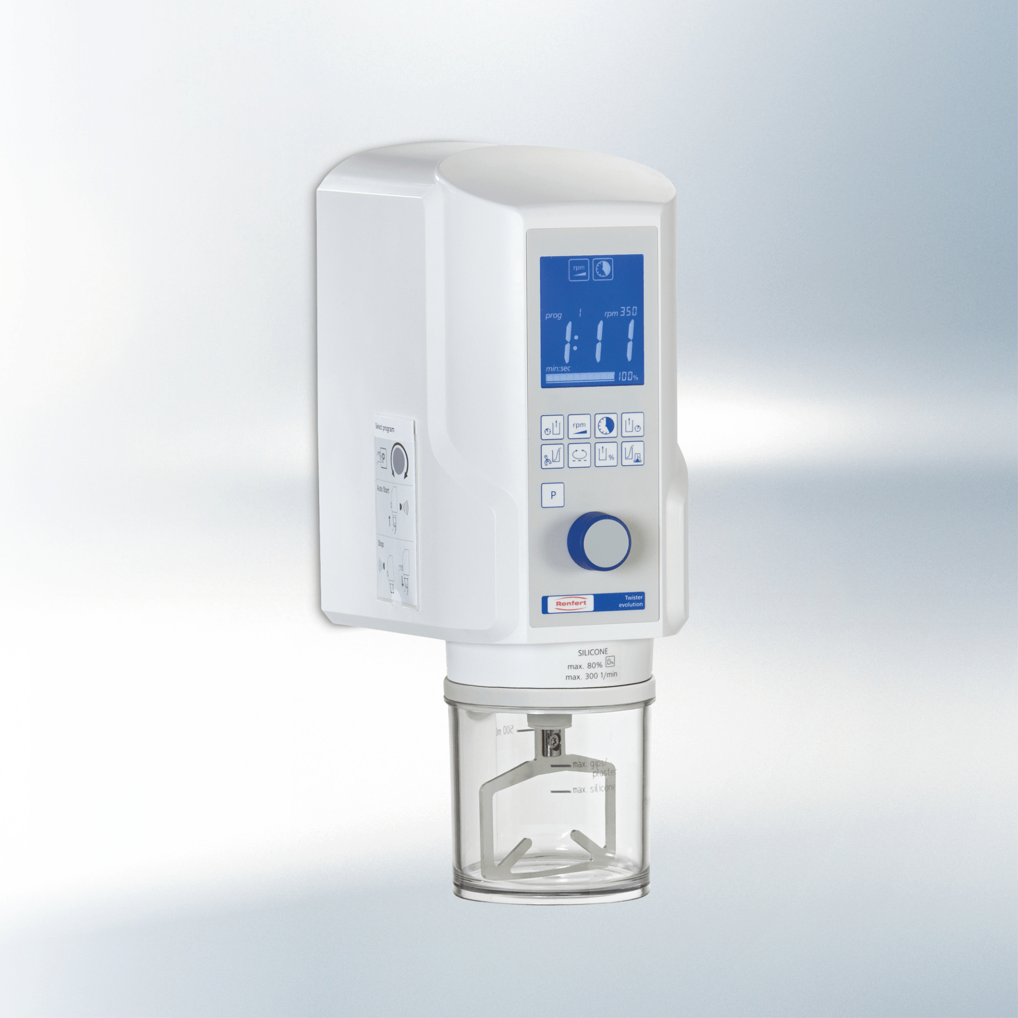 Renfert Twister evolution programmable vacuum mixing unit